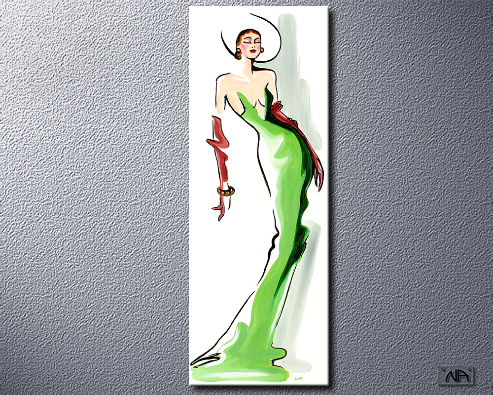 Acrylbild leuchtend Acrylmalerei mega Versteigerung Zahlen limitiert Art Deco lila Acrylgemälde Zigarre informelle artgallery